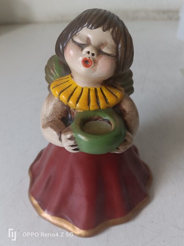 Angelo statuina ceramica thun - statuina,